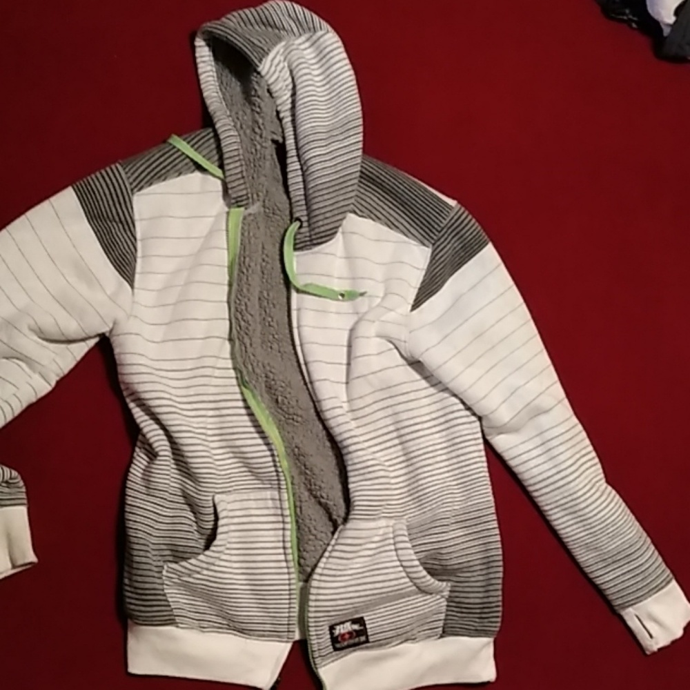 Dirt biking zip up sweatshirt
